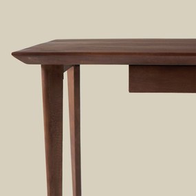 Houten Kaptafel Met Lade Vintage - 110 X 40cm.