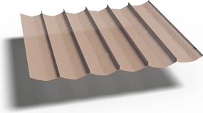 Platinum schaduwdoek Coolfit - harmonica - 400 op 200 cm - zand