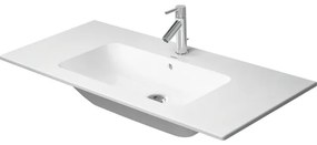 Duravit Me by starck wastafel 103x49cm z/krgat met overloop wit 02336100060