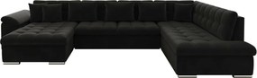 Hoekbank Comfivo Gemma, Aanwezig, Aanwezig, 348x205x76cm, 159.5 kg, Poten: Kunststof