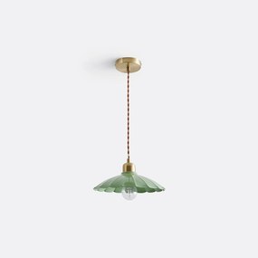 Hanglamp in feston en staalmetaal, Festonia