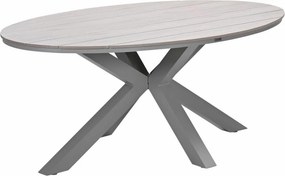 Garden Impressions Tarera tuinset 5-delig dakar sand - Tulli tuintafel 180x115 cm - light teak vironwood