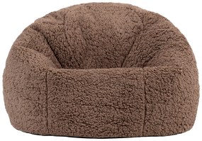 Cloudy Kinder Zitzak Teddy - Mocha Bruin