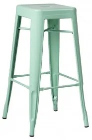 Hoge Stalen Kruk Lix Groen – Mint & ↑76 Cm - Sklum