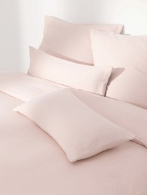 Flanellen dekbedovertrek Wanda met visgraatpatroon