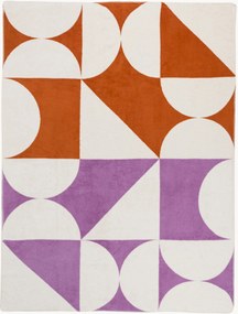 Plaid Tul met geometrisch patroon