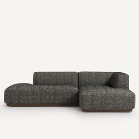 Rechtse hoekbank XL bouclé stof, Jacopo