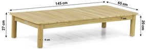 Hoek loungeset 5 personen Aluminium Taupe  4 Seasons Outdoor Santorini/Sentis
