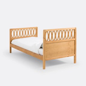 Vintage bed + beddenbodem, Malu