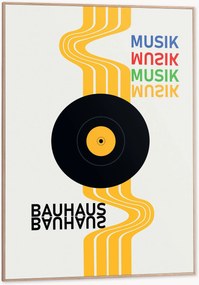 Ingelijste digitale print Bauhaus