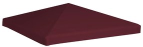 vidaXL Prieeldak 310 g/m² 3x3 m bordeaux