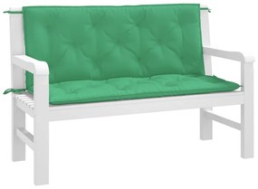 vidaXL Kussen voor schommelstoel 120 cm stof groen