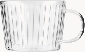 Koffiekopjes Livio van borosilicaatglas, 2-delig