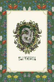 Kunstafdruk Harry Potter - Slytherin