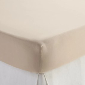 Hoeslaken van gewassen microvezel, gerecycled polyester,  hoogte 30 cm