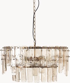 Grote hanglamp Cersei van glas