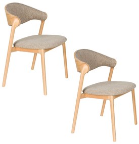 Dutchbone Babington Vintage Stoel Naturel