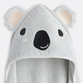 Badcape in biologisch katoen 400 g/m2, Koala