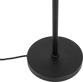 Smart vloerlamp zwart verstelbaar incl. 3 Wifi P45 - Mesh