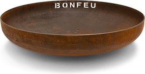 BonFeu Vuurschaal - diameter 60 cm - 60x60x17 cm - Cortenstaal