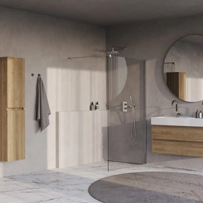 Brauer Oblivion inloopdouche helder glas 110cm chroom