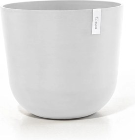 Ecopots bloempot Oslo 55  - Rond - Pure White - Diameter 55 x H48,5 cm