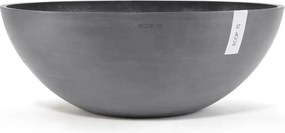 Ecopots bloempot Vienna 70 - Rond - Grey - Diameter 70 x H25,3 cm