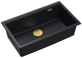granieten spoelbak Logan 110 Black