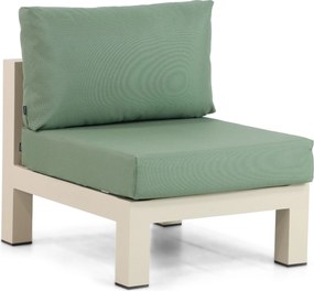 Hoek loungeset 6 personen Aluminium Taupe  Lifestyle Garden Furniture Luca