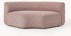 Ronde bouclé hoekmodule Sofia