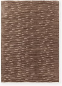 Handgeweven lyocell vloerkleed Oriana