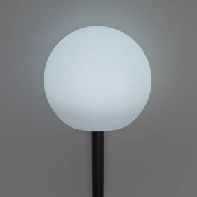 Set van 3 buiten vloerlampen wit incl. LED solar IP44 - Ludger