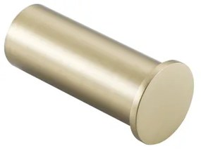 Fortifura Calvi Handdoekhaak - rond - enkel - Geborsteld Messing PVD (Goud) Single_Towelhook_BM