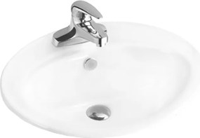 Mexen Selma inbouw wastafel 56 x 46 cm, wit - 25085600