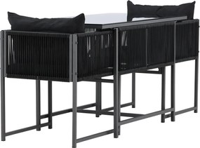 The Outsider diningset-jesse-balkonset-2-personen-zwart-120x61cm-the-outsider.html