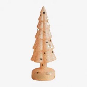 Set Van 2 Kerstversieringen Van Blik Orangje – Abrikoos - Sklum