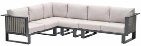 Garden Impressions Gabon hoek loungeset 4-delig taupe