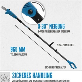 Güde Telescopische kettingzaag voor takken GAK 7118.1 - KIT