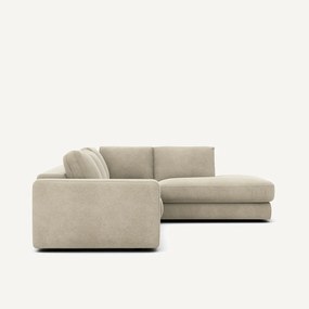 Linnen fluwelen hoekbank, SKANDER