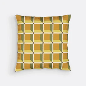 Geborduurd kussenhoes 45 x 45 cm, Mauro