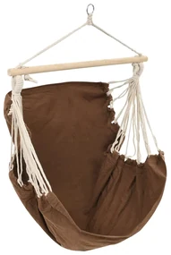 vidaXL Hangstoel bruin (large)
