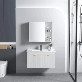 Badkamermeubelset met wastafel Mario 60cm White