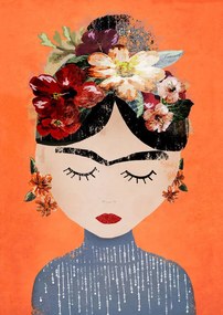 Ilustratie Frida (Orange Version), Treechild