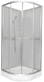 Kerra Classic Grey complete douchecabine 80x80cm