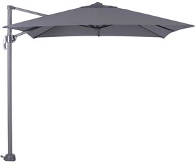 Garden Impressions Hawaii zweefparasol S 250x250 - donker grijs