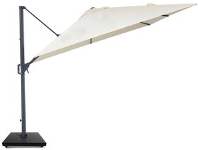 Zweefparasol  3x3m S1 (excl. voet) Taupe-naturel-bruin Camello Diego