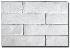 Wandtegel 7,5x30 Cm Cifre Soul White Glans RBT162
