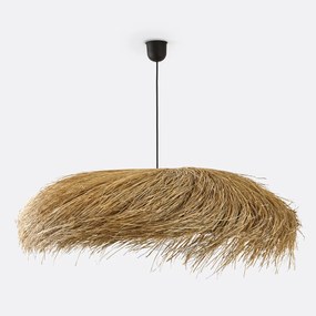 Hanglamp in panama vezels Ø80 cm, Samaï