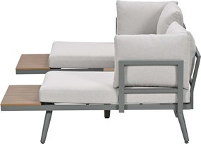 Garden Impressions Tibo loungeset 3-delig - stone green