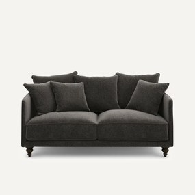 Compacte fluwelen chenille bank, Lazare